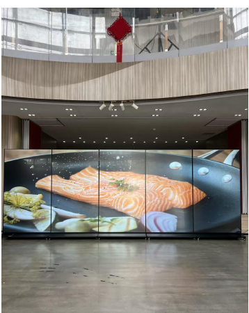 Commercial LCD poster display case
