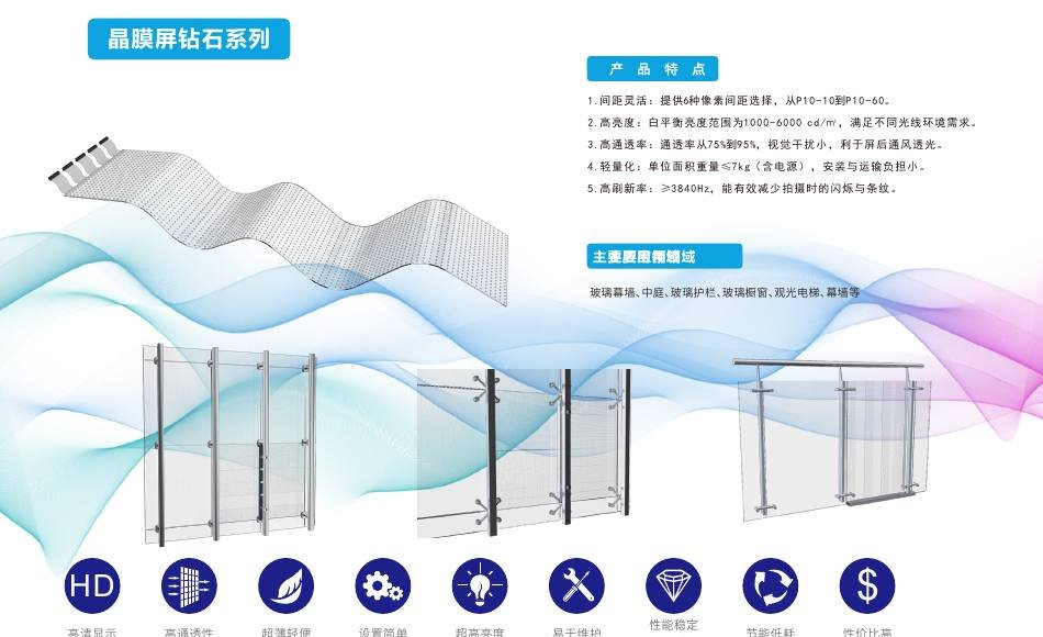 Diamond Series Film LED Screen